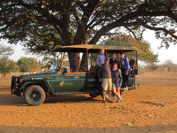 Game drive in Chobe National Park, Botswana